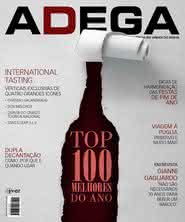 Capa Revista Revista ADEGA 122 - TOP 100 melhores do ano