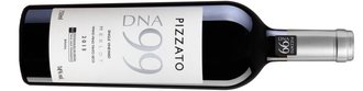 Rótulo Pizzato DNA 99 Single Vineyard Merlot