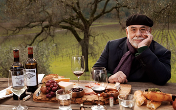 Francis Ford Coppola vende a vinícola que o fez famoso também no mundo do vinho