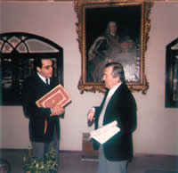 Em seu gabinete de trabalho, o Sr. Manuel da Silva Reis recebeu-me em outubro de 1982