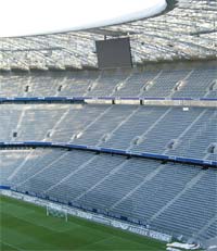 O estádio Allianz Arena em Munique.