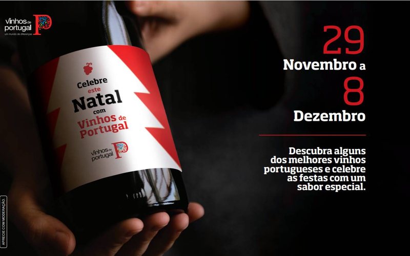 Imagem Vinhos de Portugal anuncia campanha de fim de ano