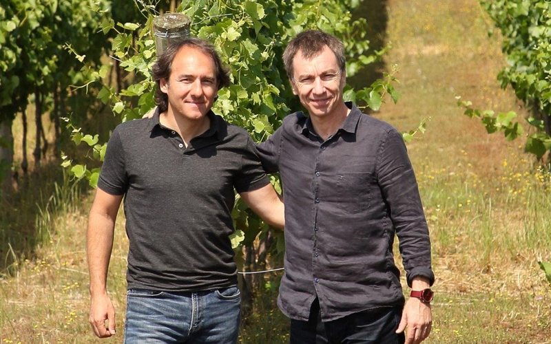 Carlos de Carlos e Francisco Baettig deram vida ao projeto Vinos Baettig em 2020 - Acervo pessoal