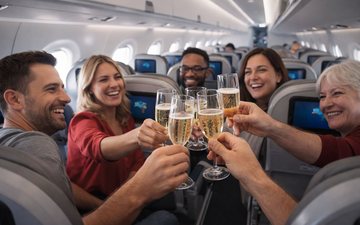 Imagem Vinícola Aurora e Azul firam parceria para o Réveillon