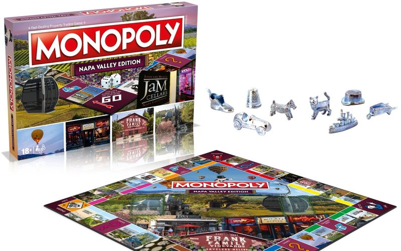 O Monopoly Napa Valley Edition