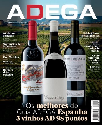 Os melhores do Guia ADEGA Espanha - 3 vinhos AD 98 pontos