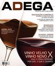 Capa Revista Revista ADEGA 114 - Vinho velho x Vinho novo