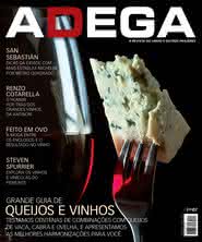 Capa Revista Revista ADEGA 117 - Grande guia de Queijos e vinhos