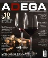 Capa Revista Revista ADEGA 123 - Os 10 vinhos mais caros do mundo