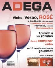 Capa Revista Revista ADEGA 16 - Vinho, verao, rose