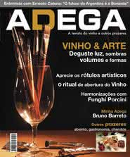 Capa Revista Revista ADEGA 21 - Vinho & Arte