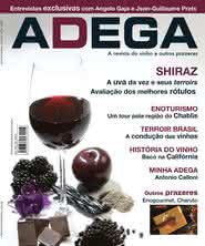 Capa Revista Revista ADEGA 25 - Shiraz
