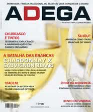 Capa Revista Revista ADEGA 64 - Chardonnay x Sauvignon Blanc