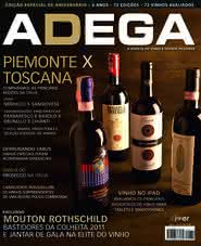 Capa Revista Revista ADEGA 72 - Piemonte x Toscana