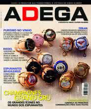 Capa Revista Revista ADEGA 74 - Champagne Grand Cru