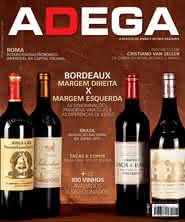 Capa Revista Revista ADEGA 97 - Bordeaux Margem Direita x Margem Esquerda