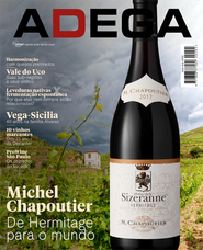 Capa Revista Revista ADEGA 205 - Michel Chapoutier