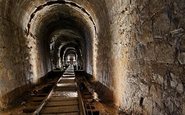 O túnel que iniciou toda história da vinícola