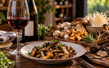 Cogumelos e vinhos: como fazer a melhor harmonização