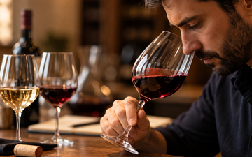 Degustação de vinho em clima acolhedor