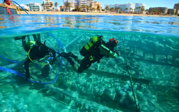 Espanha resgata navio romano quase intacto em Maiorca