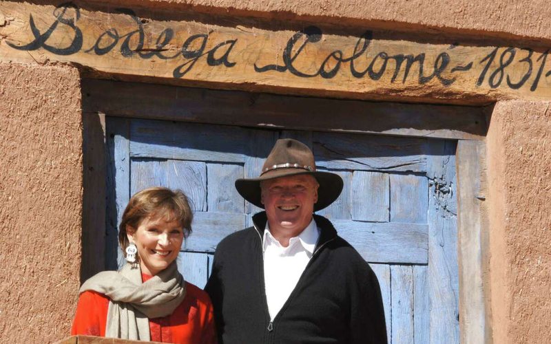 Donald Hess e sua esposa Ursula passaram grande parte dos últimos anos a frente da Bodega Colomè