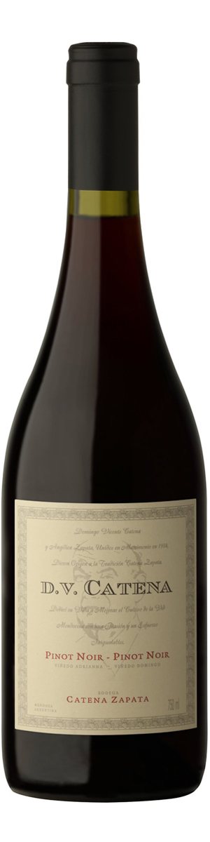Rótulo D.V. Catena Pinot Noir - Pinot Noir
