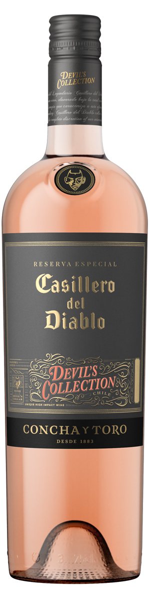 Rótulo Casillero del Diablo Devil's Collection Rosé