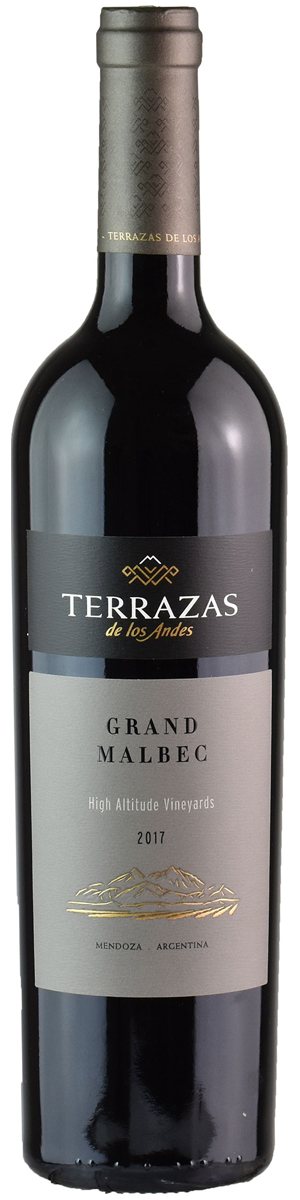 Rótulo Terrazas de los Andes Grand Malbec 