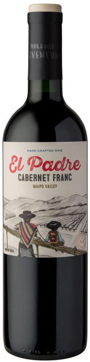 Rótulo Morandé Adventure El Padre Cabernet Franc