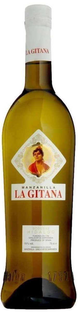 Rótulo La Gitana Manzanilla