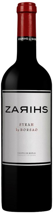 Rótulo Zarihs Syrah by Borsao