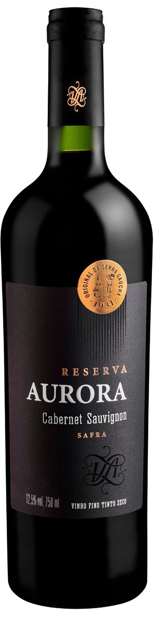 Rótulo Aurora Reserva Cabernet Sauvignon