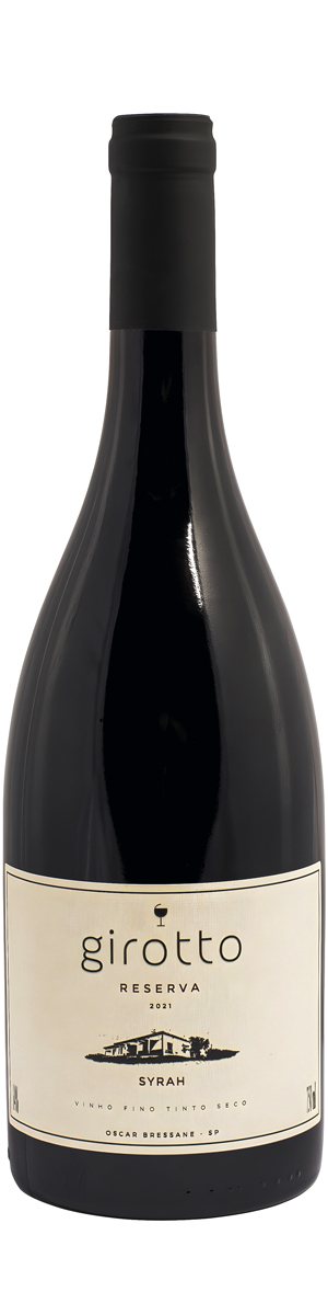 Rótulo Girotto Reserva Syrah