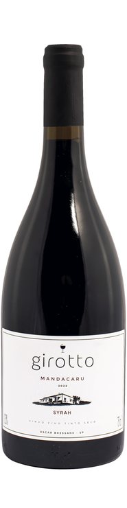 Rótulo Girotto Mandacaru Syrah