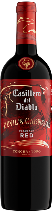Rótulo Casillero del Diablo Devil's Carnaval Fabulous Red