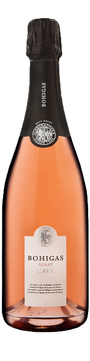 Rótulo Bohigas Brut Rosat