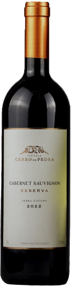 Rótulo Cerro de Pedra Reserva Cabernet Sauvignon