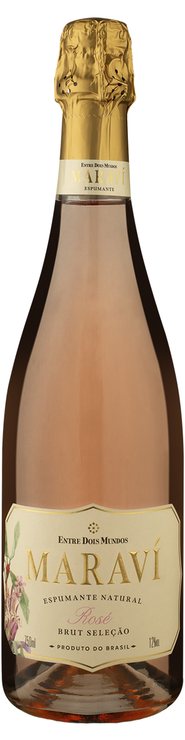 Rótulo Maraví Seleção Brut Rosé