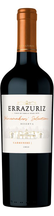 Rótulo Errazuriz Winemaker’s Selection Reserva Carménère