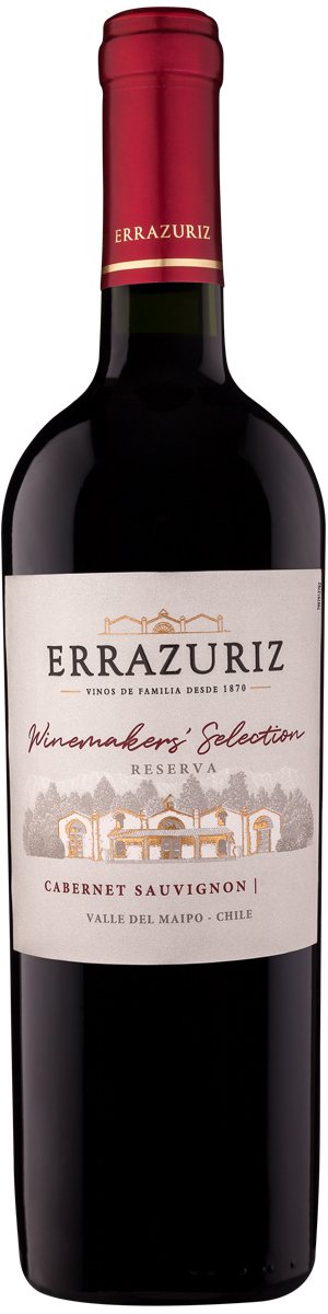 Rótulo Errazuriz Winemaker’s Selection Reserva Cabernet Sauvignon