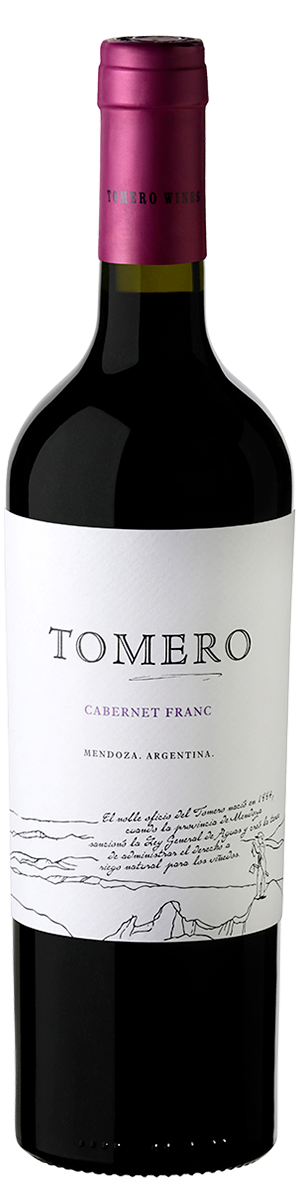 Rótulo Tomero Cabernet Franc