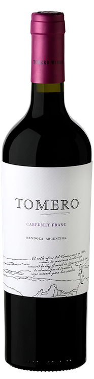 Rótulo Tomero Cabernet Franc