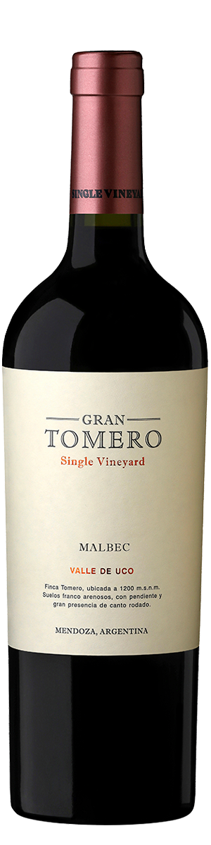 Rótulo Gran Tomero Single Vineyard Malbec