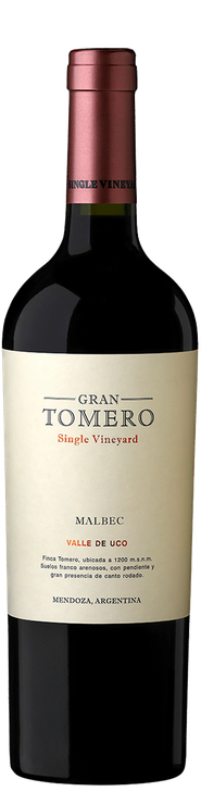 Rótulo Gran Tomero Single Vineyard Malbec