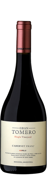 Rótulo Gran Tomero Single Vineyard Cabernet Franc