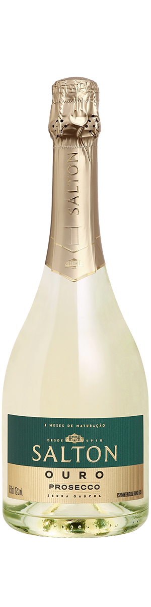 Rótulo Salton Ouro Brut Prosecco