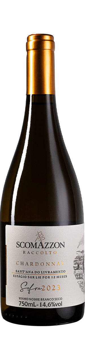 Rótulo Scomazzon Raccolto Chardonnay