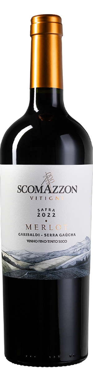 Rótulo Scomazzon Vitigni Merlot