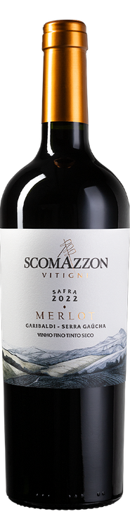 Rótulo Scomazzon Vitigni Merlot